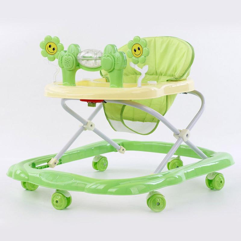 Multifunctional Baby Walker With Wheels and Toys