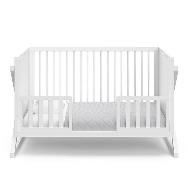 3-in-1 Convertible Modern Baby Wooden Crib Wholesale-4