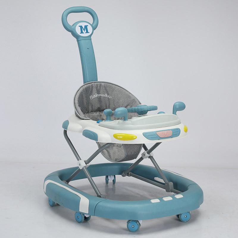 Classic Foldable Baby Walker with Wheels