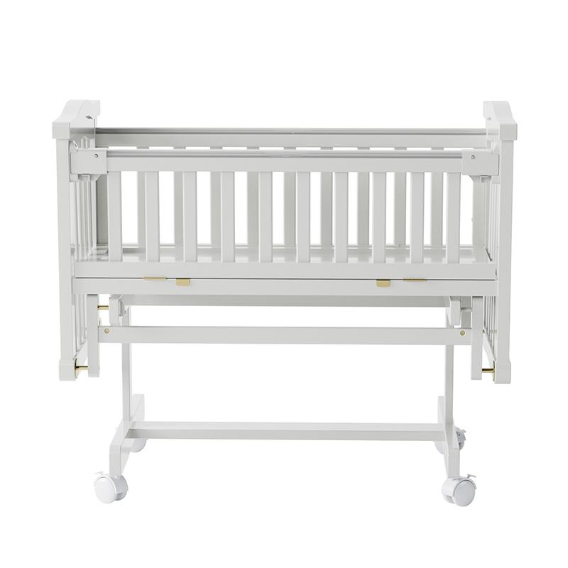 wooden crib