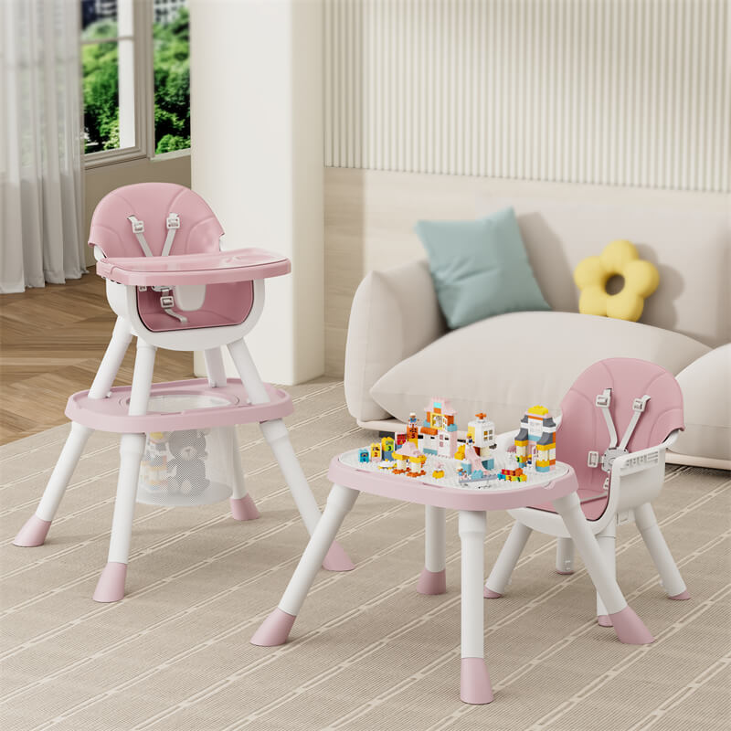 Silla de alimentación para bebés 6 en 1