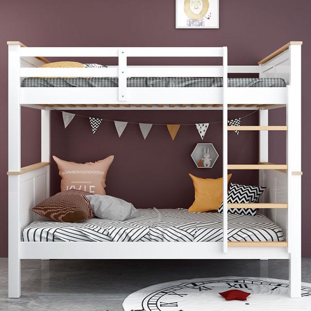 Detachable Solid Wooden Bunk Bed