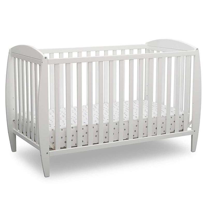 Cuna convertible moderna ajustable 4 en 1 para Baby-3