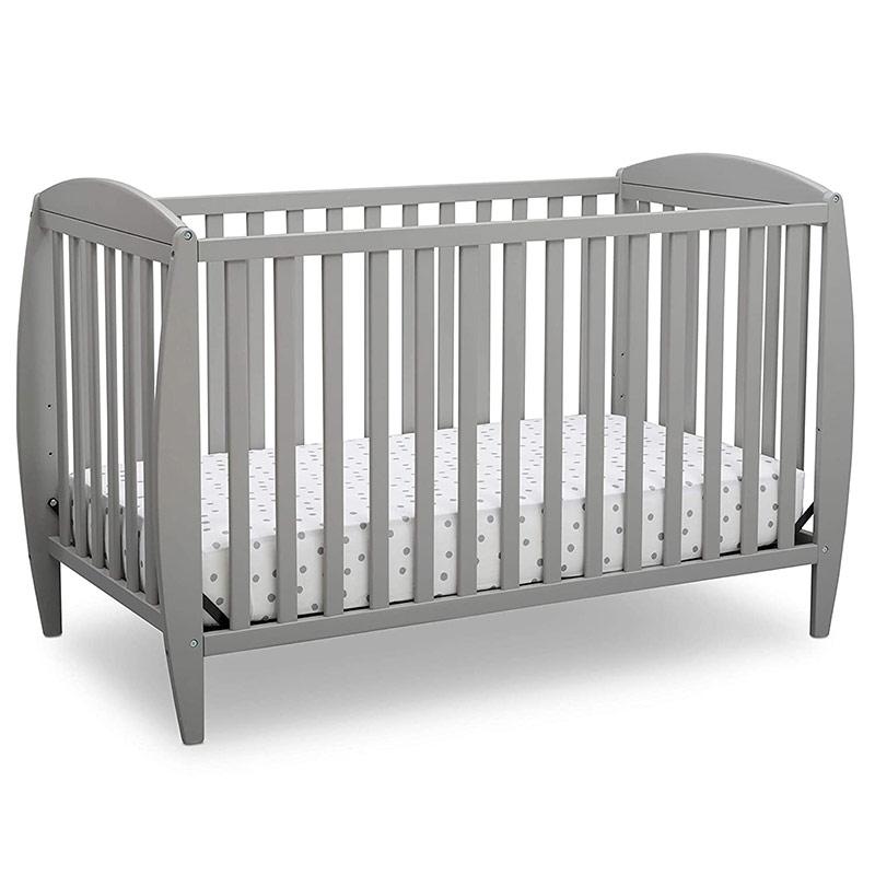 Cuna convertible moderna ajustable 4 en 1 para Baby-5