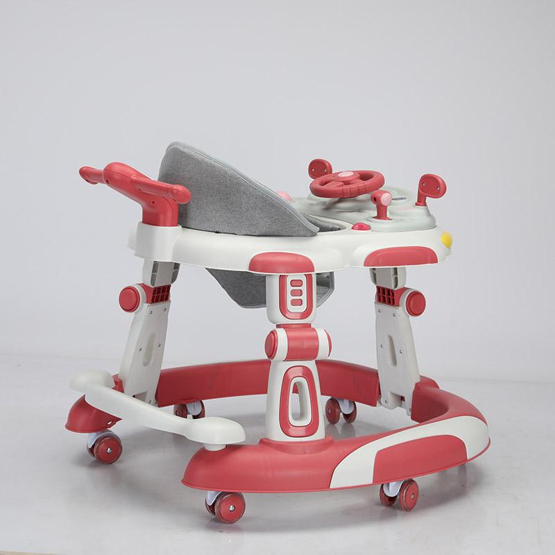 Convertible Foldable and Adjustable Baby Walker-02
