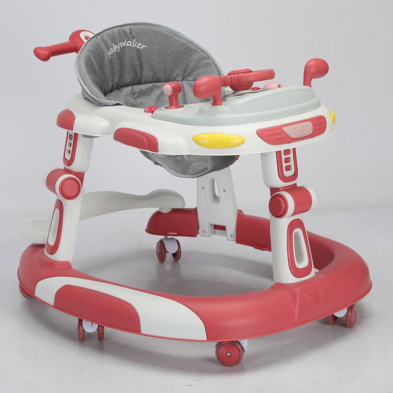 Convertible Foldable and Adjustable Baby Walker-03