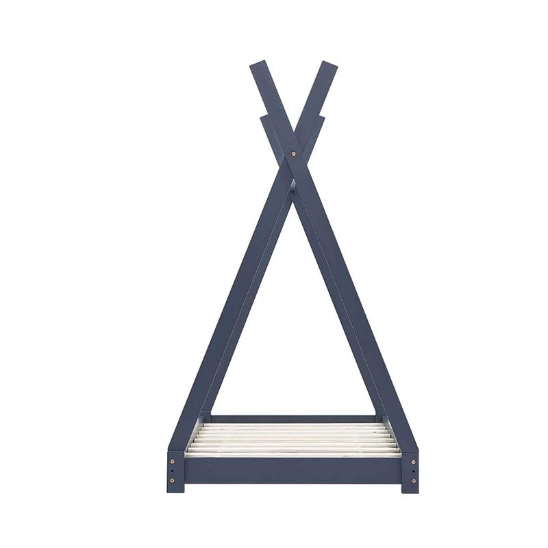 Cama tipi de madera para niños moderna y ecológica