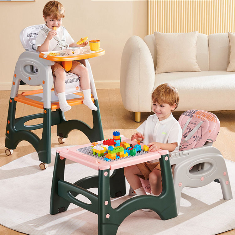 High Chair 6 in 1 Design Baby Feeding Chair