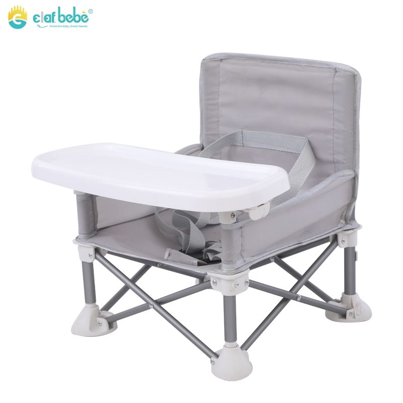 Sillas de comedor para bebés con soporte de aleación de aluminio para exteriores