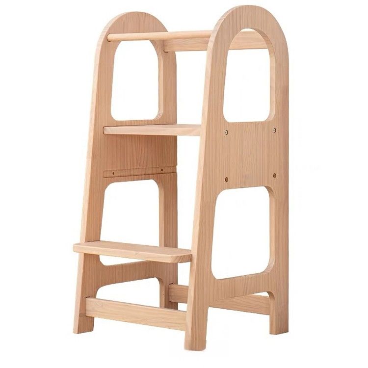 Wooden Learning Tower with Anti-Slip Function