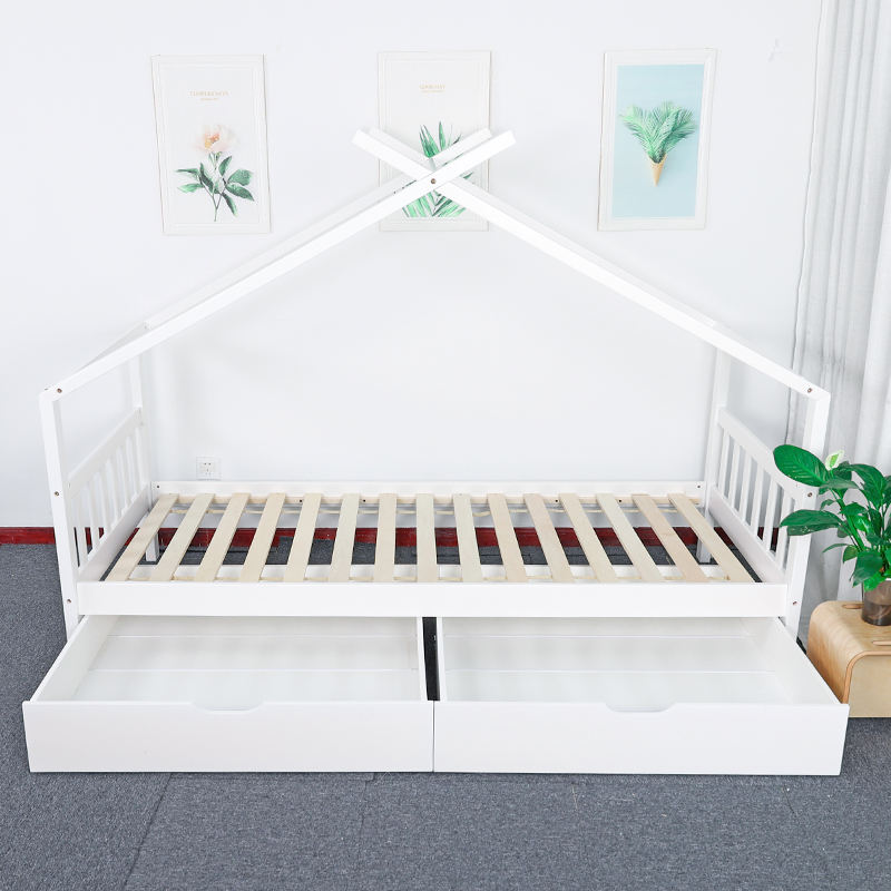 Precio al por mayor Cama de madera para niños Montessori