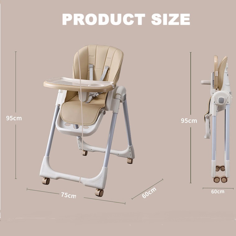 Parent-Approved 3 in 1 Foldable Baby Feeding Chair