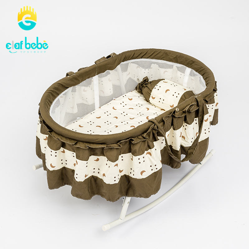 Environmentally Baby Bassinet with Mosquito Net