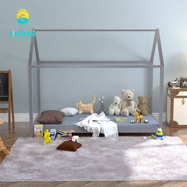 Cama casita para niños respetuosa con el medio ambiente