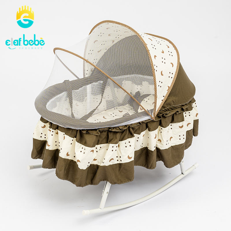 Environmentally Baby Bassinet with Mosquito Net