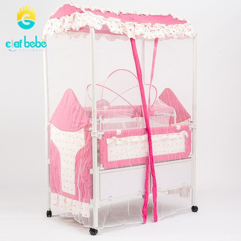 Popular High-quality cute metal baby cradle