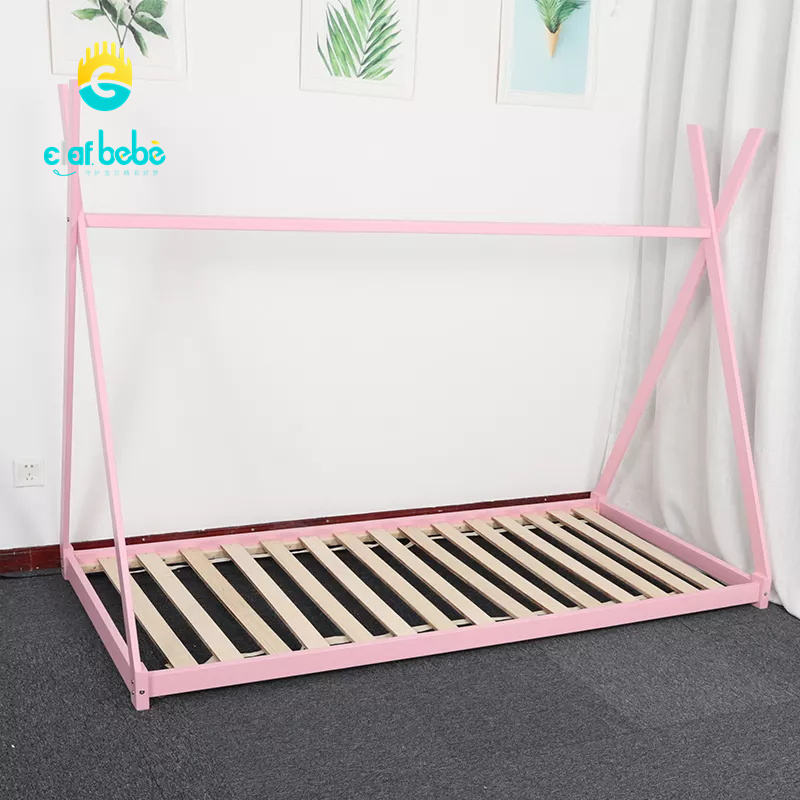 Novo design de cama de madeira para crianças