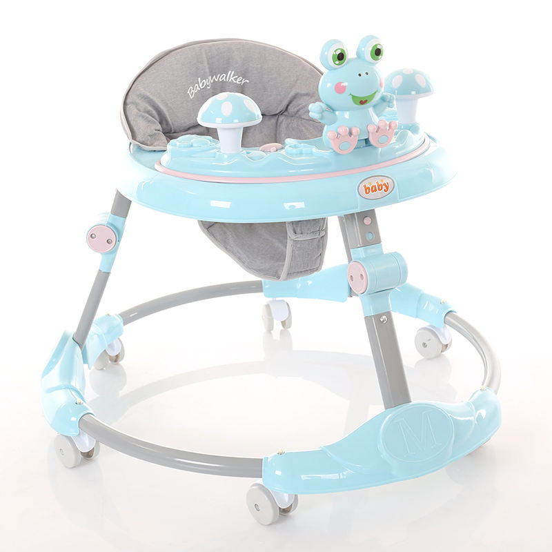Round Baby Walker with Music for Girls