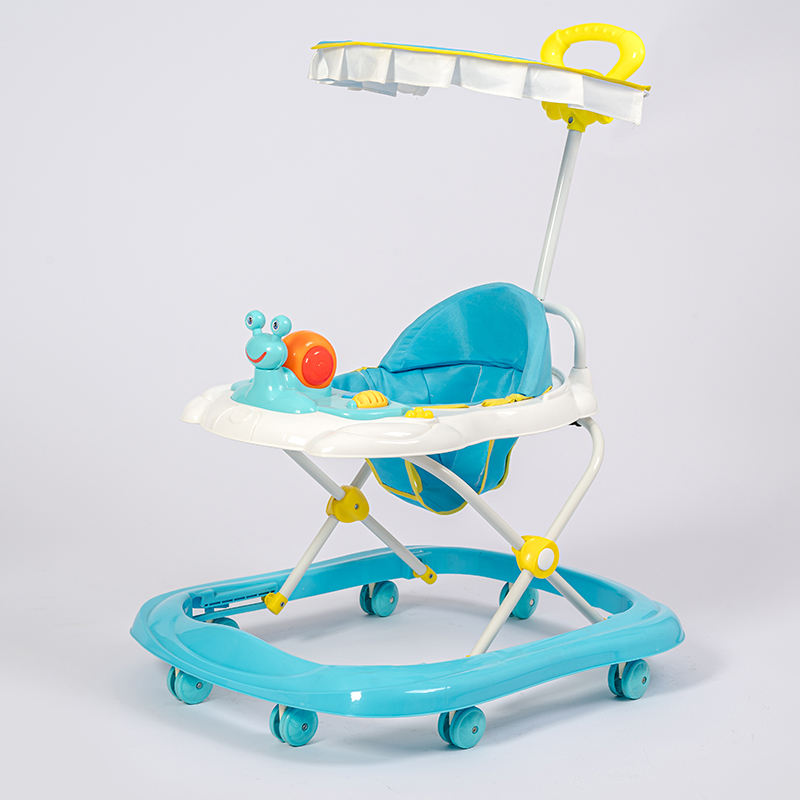 Nuevo diseño de andador para bebés al por mayor con barra de empuje