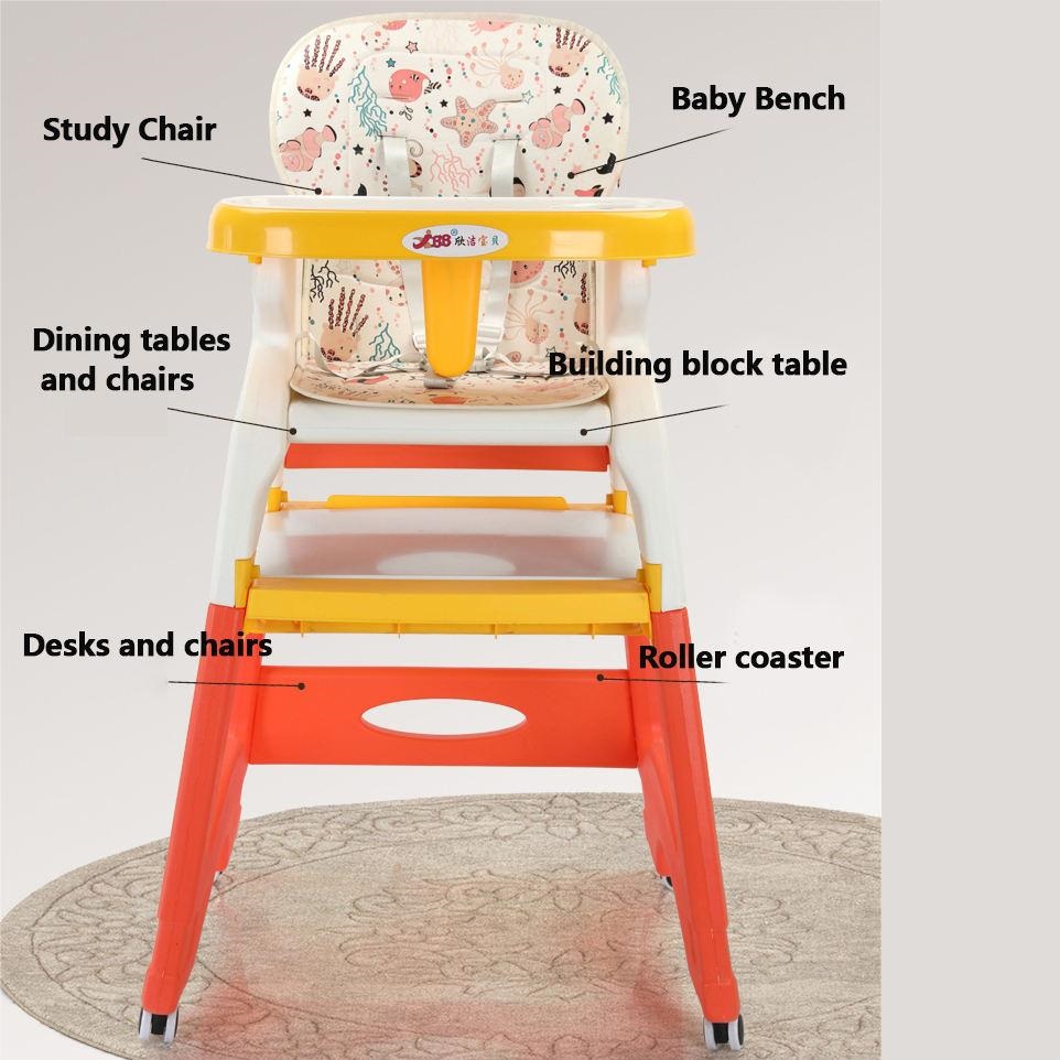 High-Quality Multi-functional Kid-Feeding Dining High Chair-01