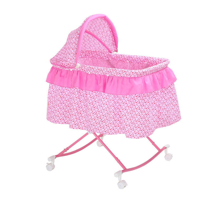 OEM Metal Safety Mobile Baby Cradle