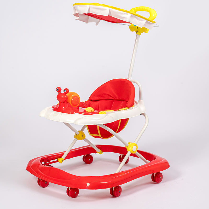 Novo design por atacado andador de bebê com barra de empurrar