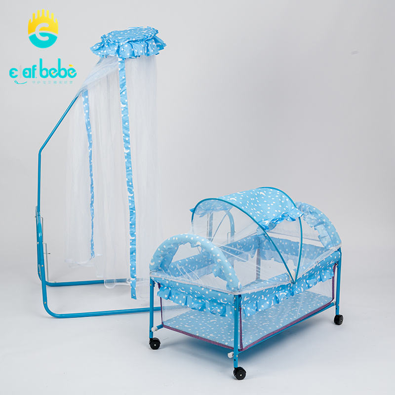 High-Quality Large Rocker Foldable Baby Cradle