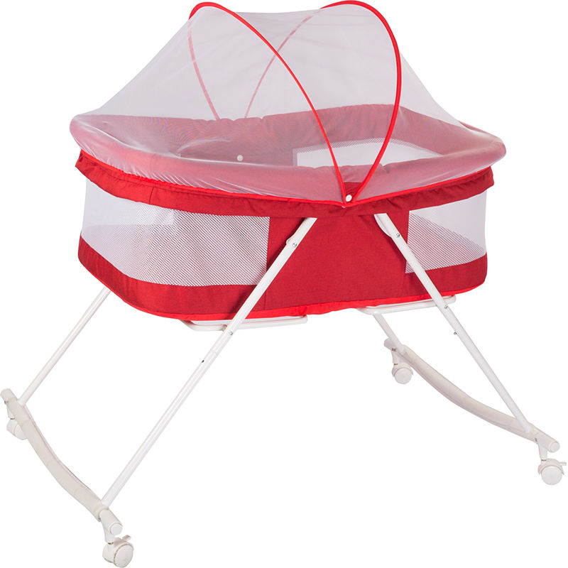 OEM Metal Safety Mobile Baby Cradle