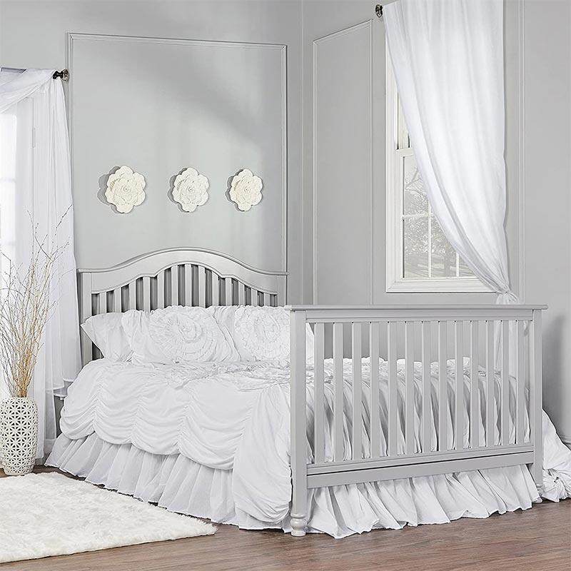Modern 4-in-1 Convertible Baby Crib Wholesale-2