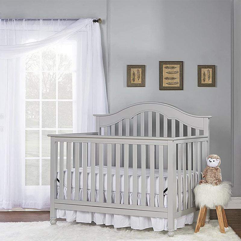 Modern 4-in-1 Convertible Baby Crib Wholesale-3