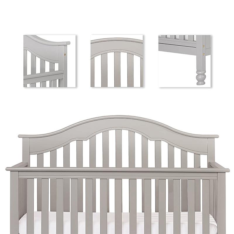 Modern 4-in-1 Convertible Baby Crib Wholesale