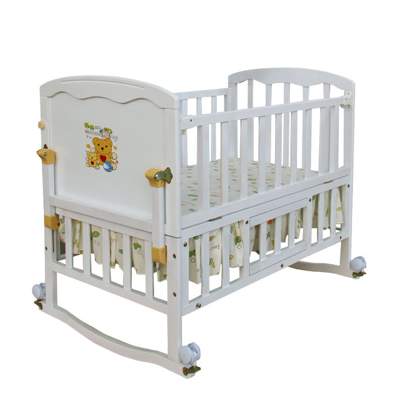 Modern Baby Crib Baby Bassinet Crib-01