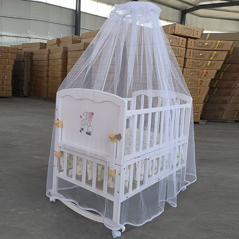 Modern Baby Crib Baby Bassinet Crib-04