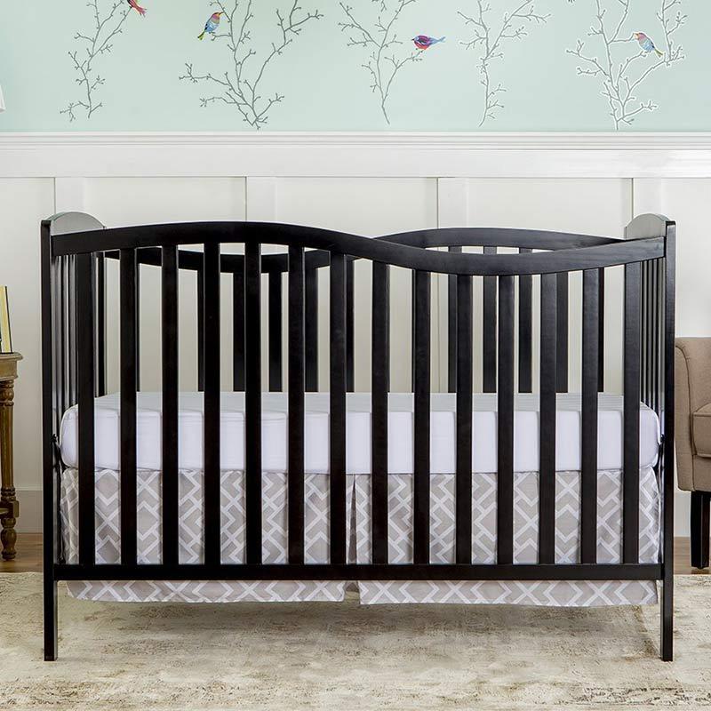 आधुनिक सॉलिड वुड बेबी बेड बेबी पालना-1