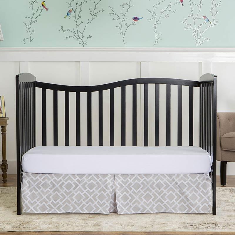 आधुनिक सॉलिड वुड बेबी बेड बेबी पालना-5