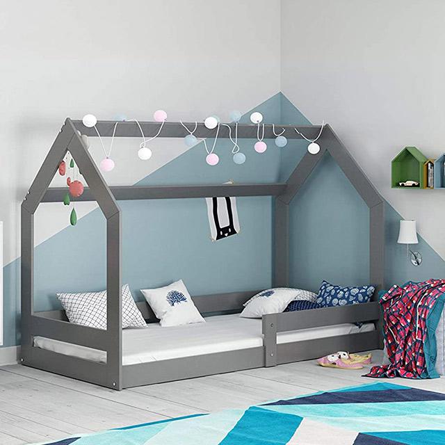 Modern Toddler House Bed For Kids