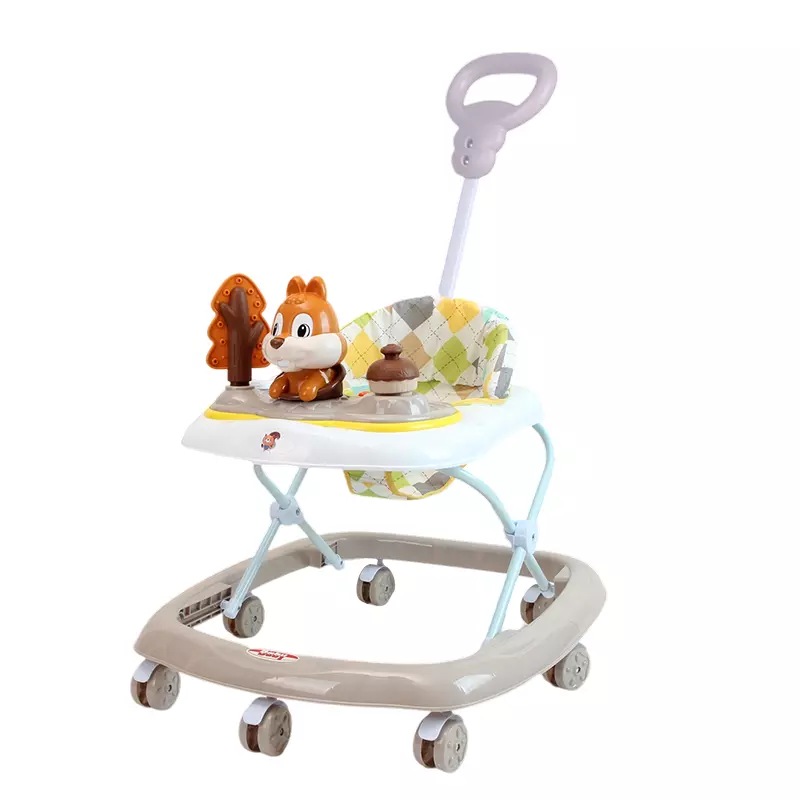 Andador de bebê multifuncional com rodas