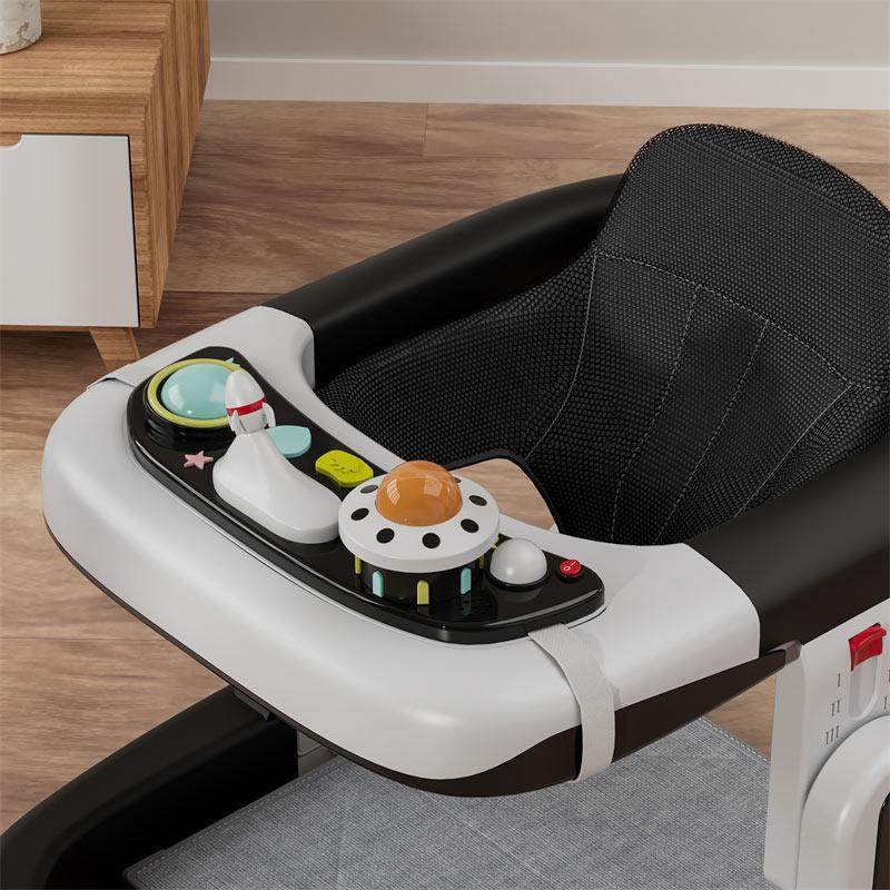 Andador infantil multifuncional com altura ajustável