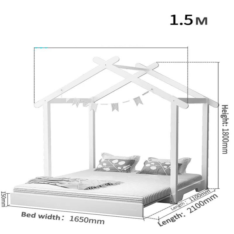 New Zealand Wood Kids' Bedroom Bed (1)