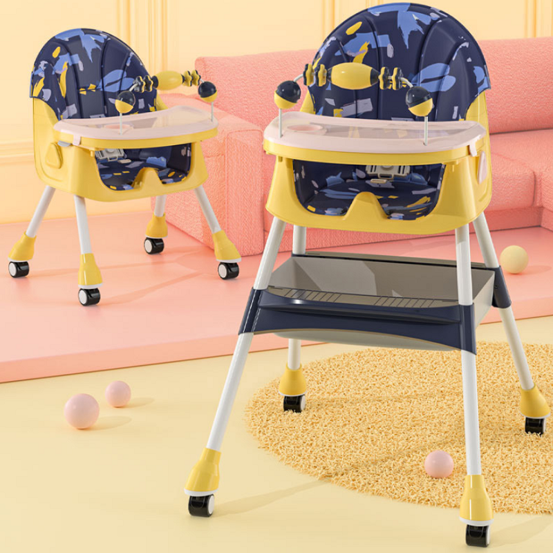 Wholesale 3 In 1 Portable Baby Feeding High Chair-05