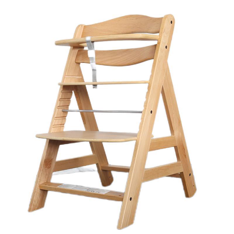 Wood Adjustable Newborn Baby High Chair-04