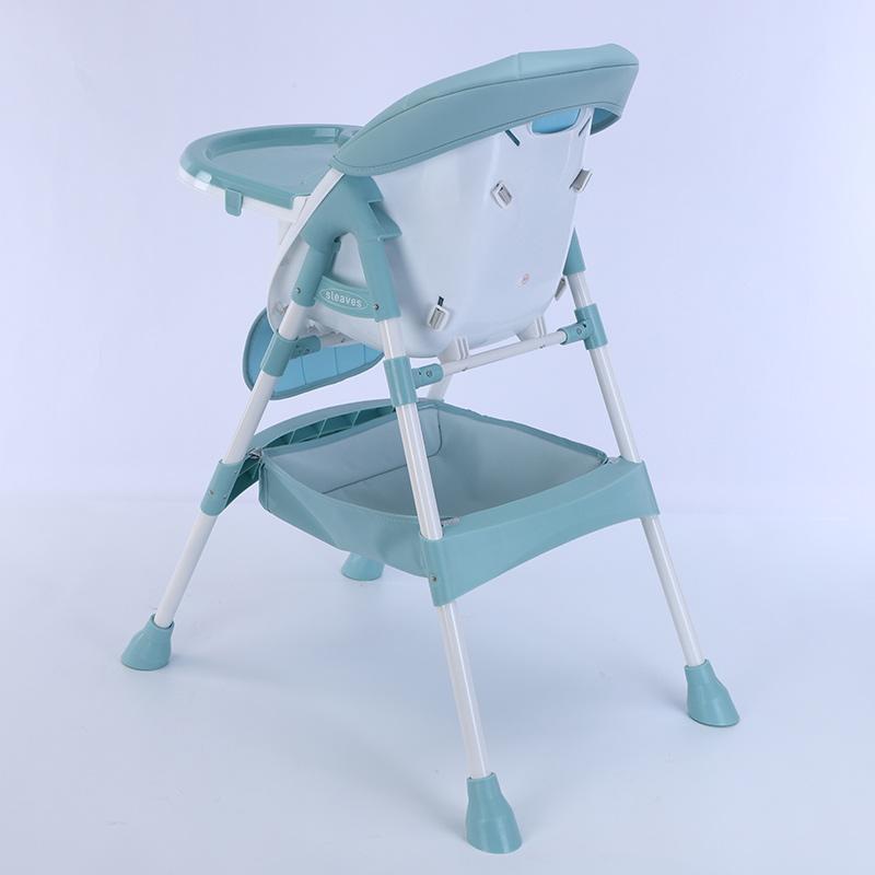 Comfortable Baby High Chair with PU Cushion