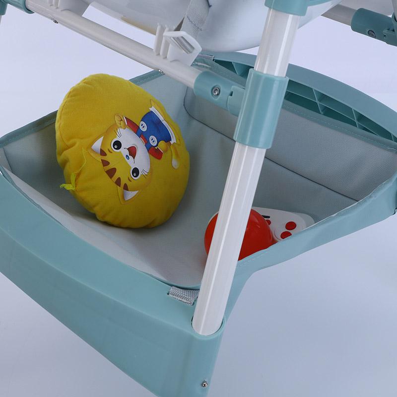 Comfortable Baby High Chair with PU Cushion