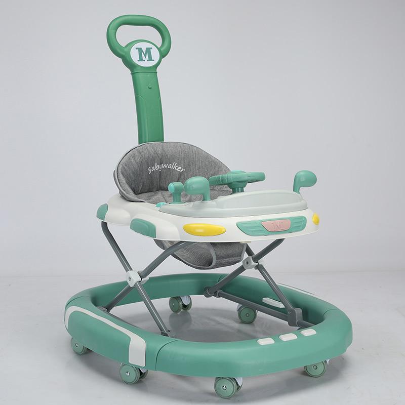Classic Foldable Baby Walker with Wheels