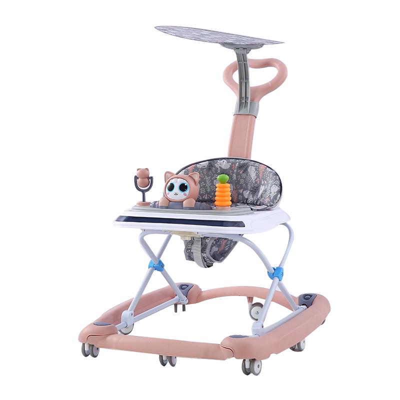 Stylish Baby Walker with Wheels and Toys