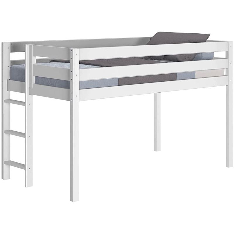 Contemporary Low Loft Kid Beds with End Ladder