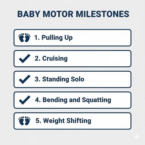 BABY MOTOR MILESTONES