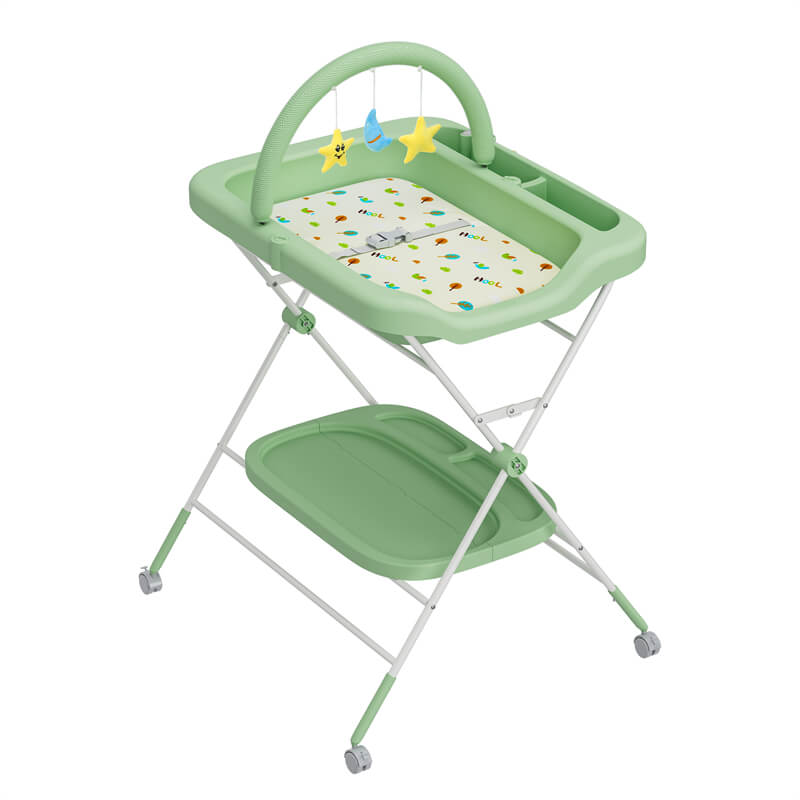 Foldable Baby Changing Table with Bathtub-20s
