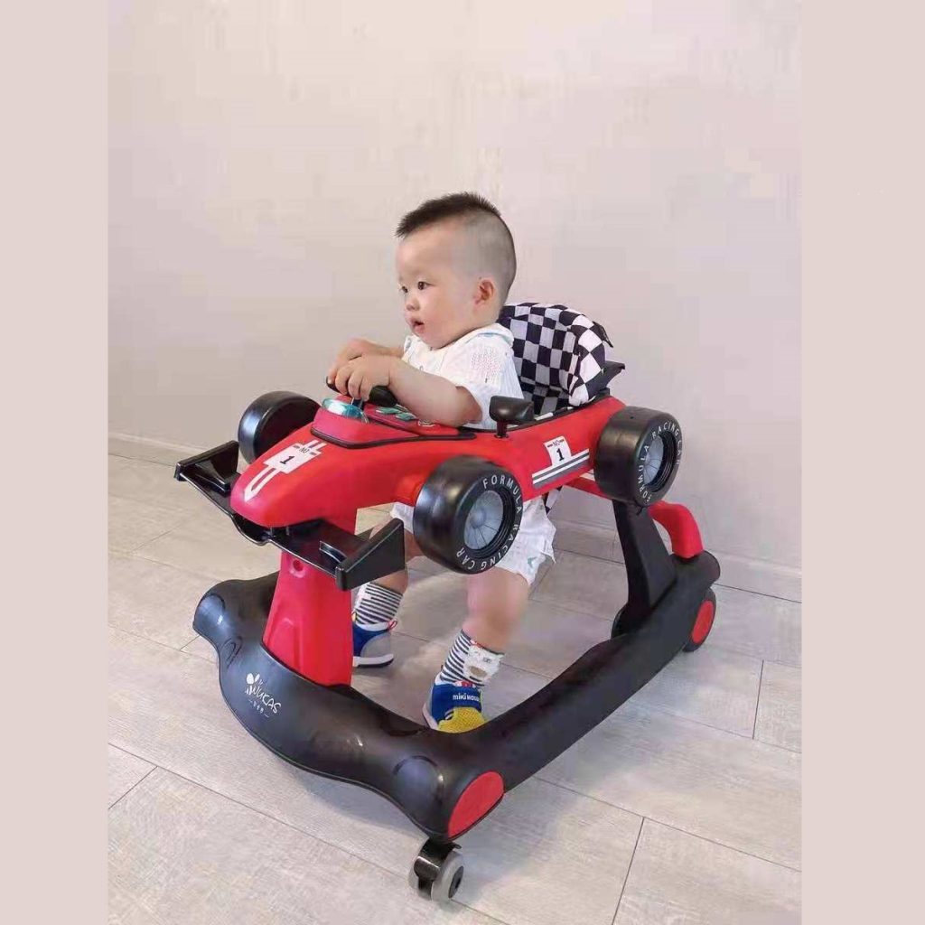Andador de seguridad para bebés con música