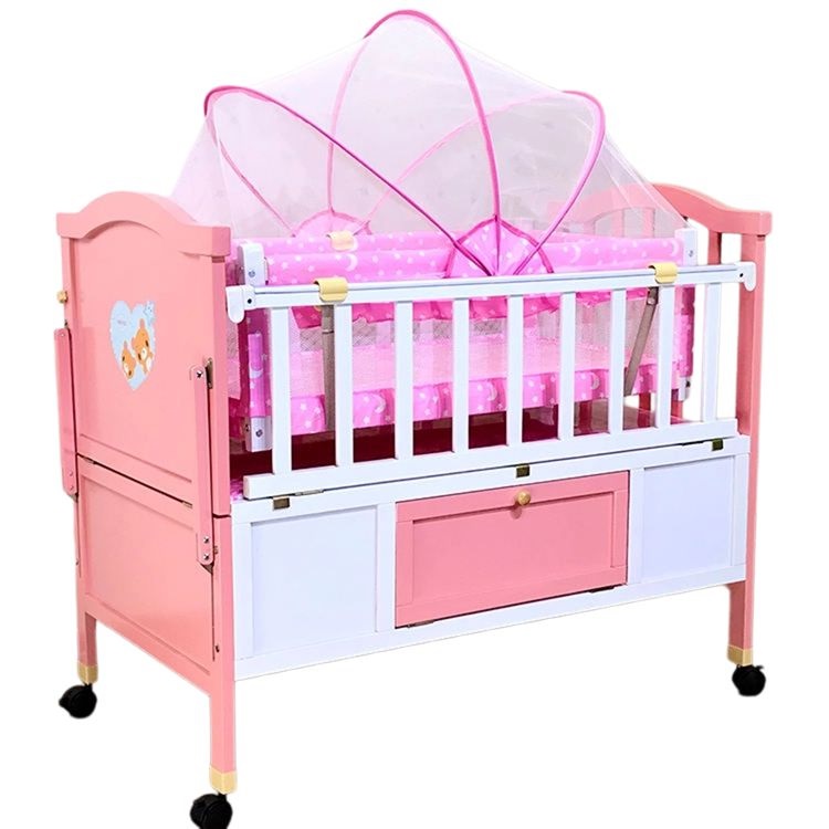 Pink crib 2025
